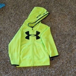UA zip up jacket with hood